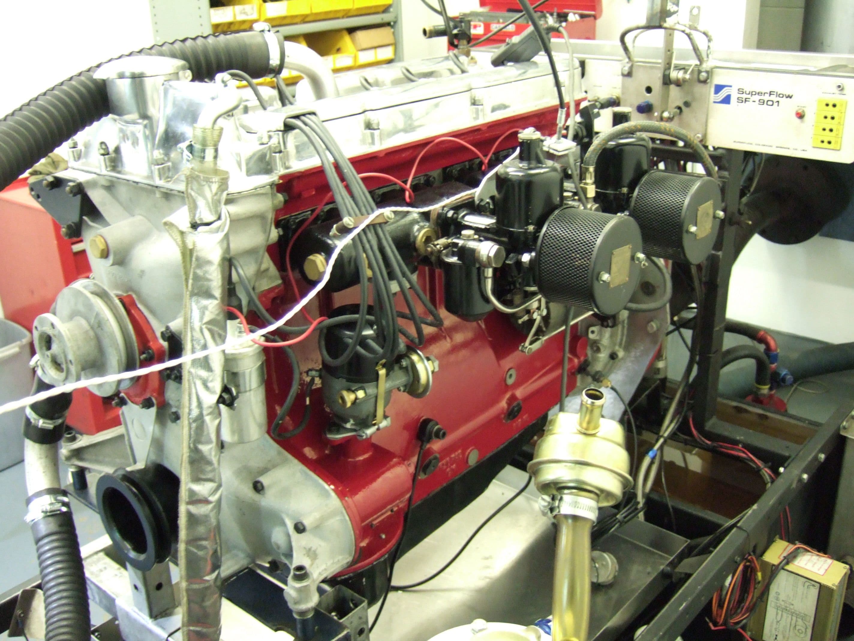 1957 Aston Martin DB2/4 Mk2 engine