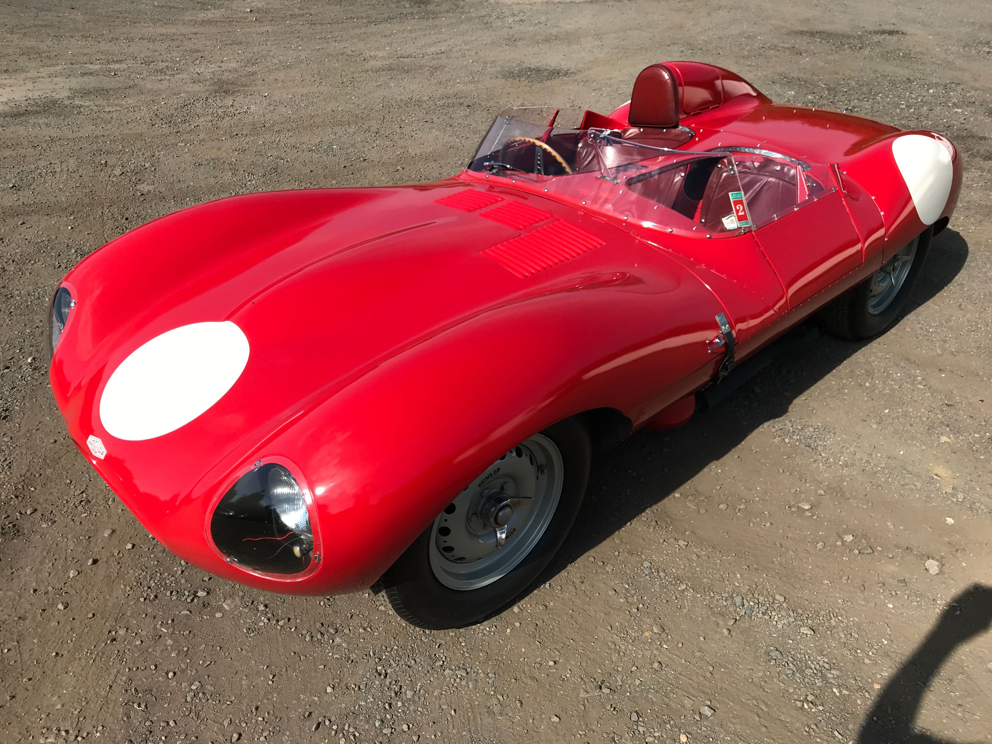 1955 Jaguar D type XKD 518 car