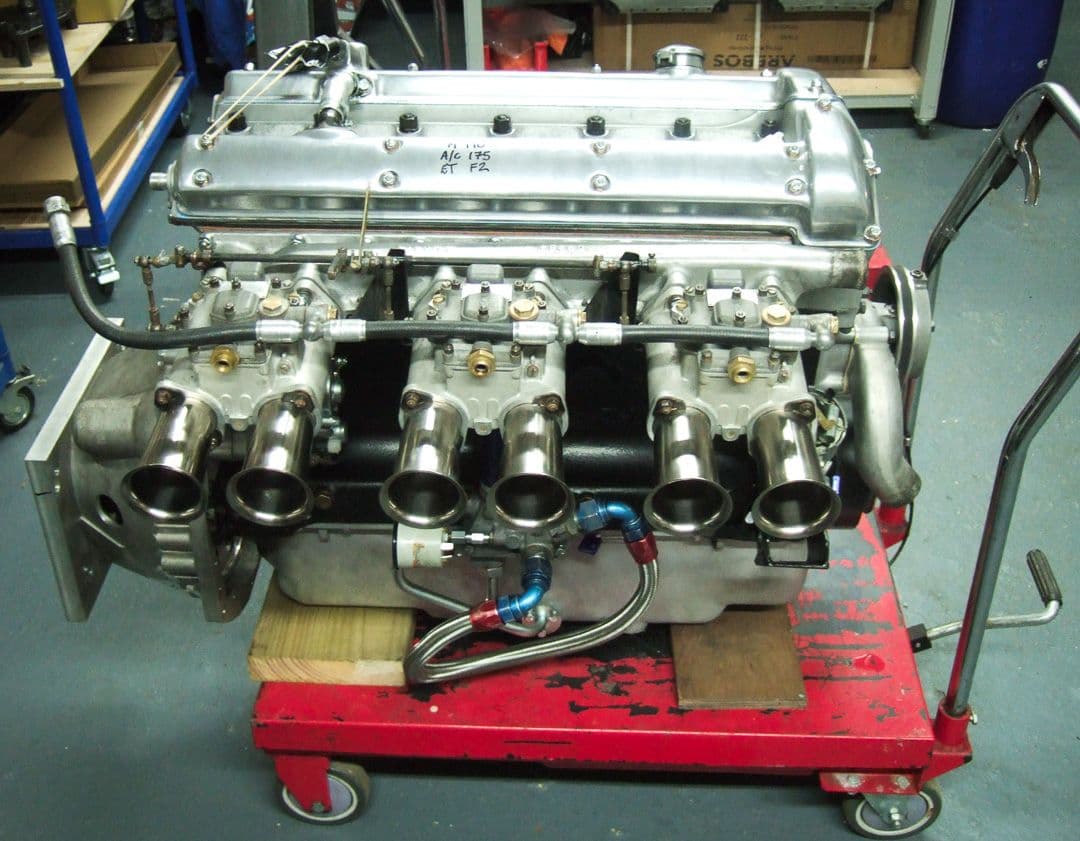 1955 HWM Jaguar (Chassis 52106) engine